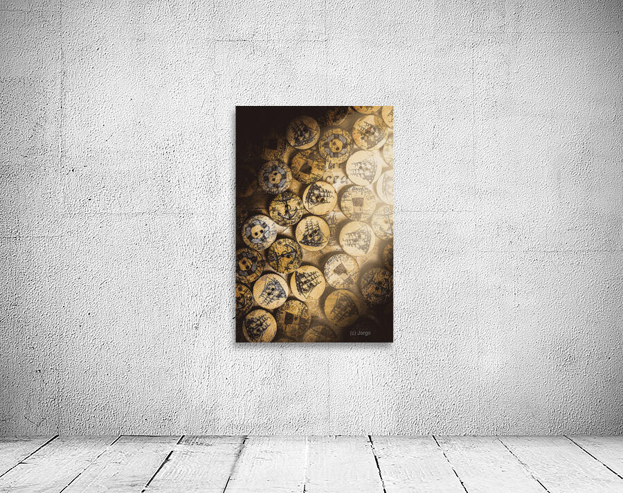 Port of corks at the old sail tavern Wall Preview