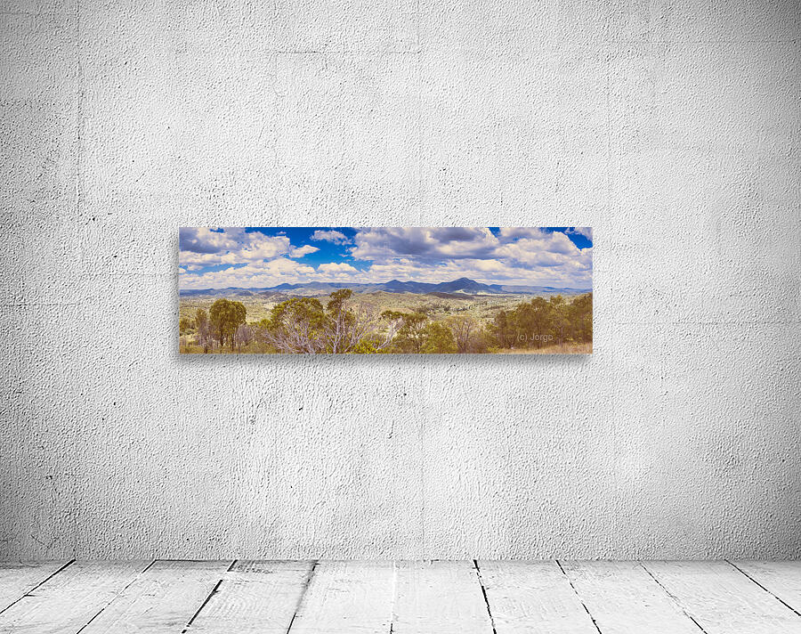 Peaceful pastel panorama Wall Preview