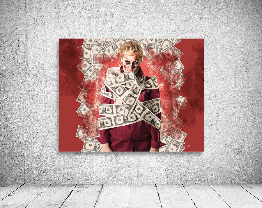 Zombie tied up in financial debt. Dead money Wall Preview