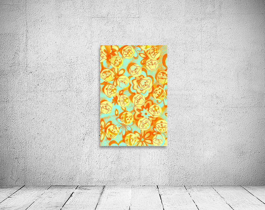 Buttercake buttons Wall Preview