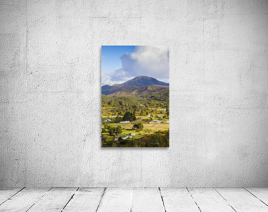 Mount Zeehan Valley Town. West Tasmania Australia Wall Preview