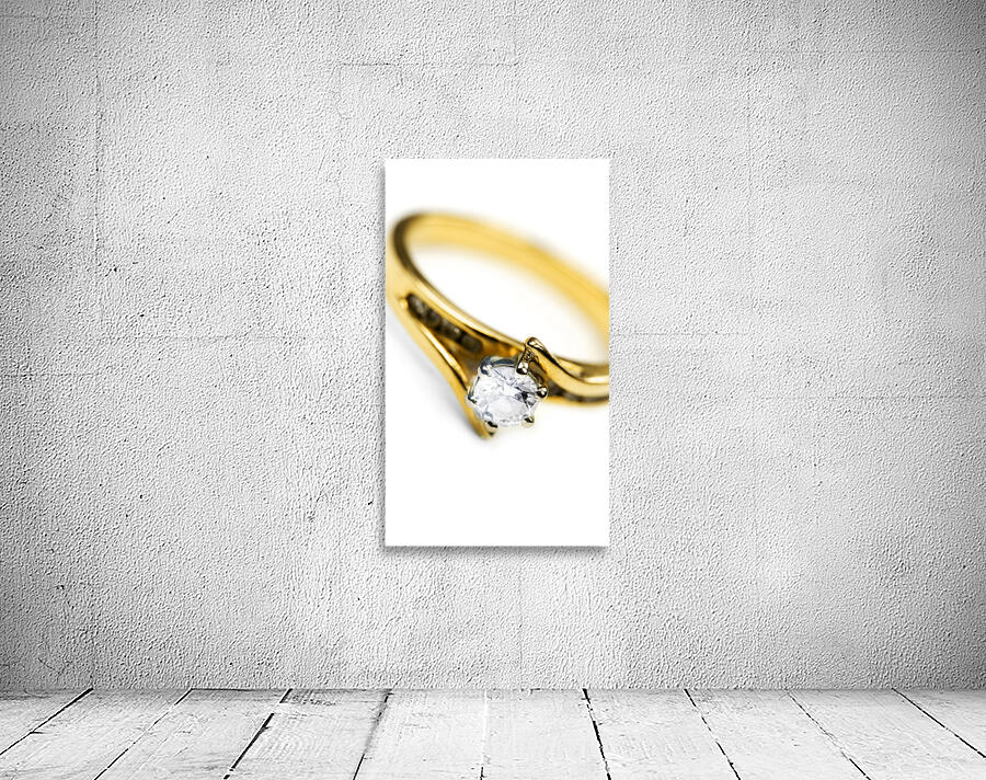 Sparkling Diamond Engagement Ring Wall Preview