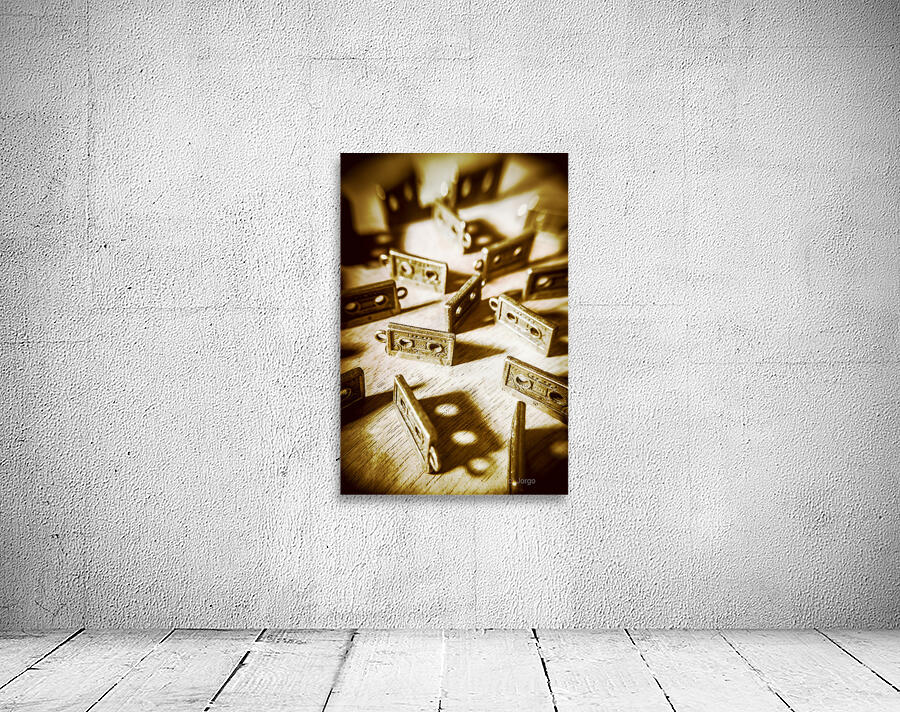 Disco dancing cassettes Wall Preview