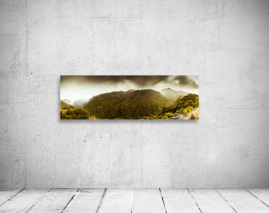 Mountain of trees Wall Preview