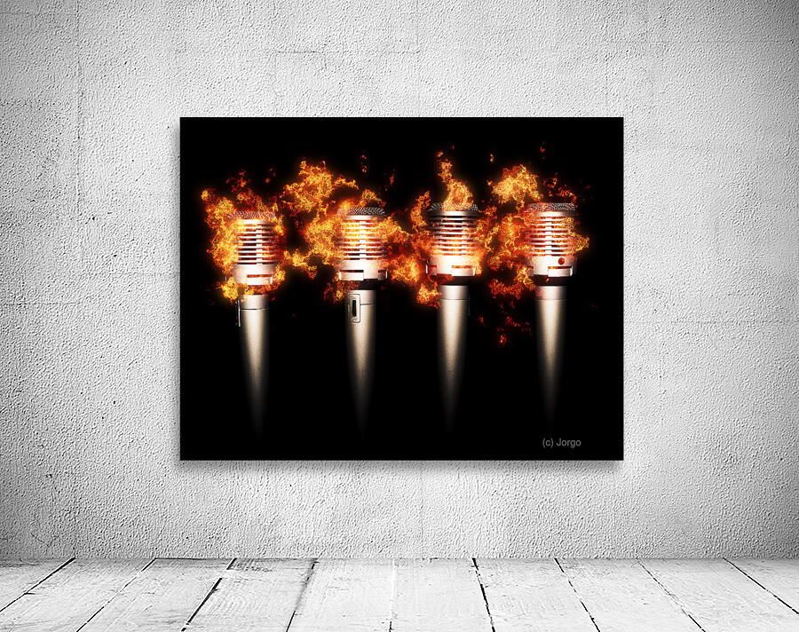 Singeing stage show Wall Preview