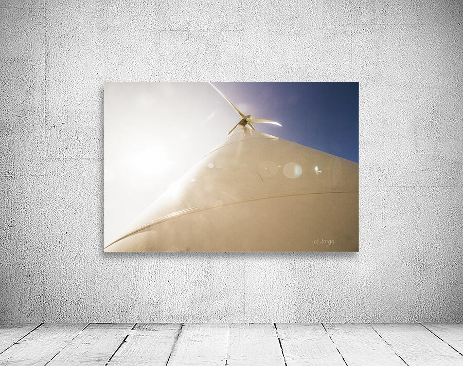 Sunlit wind power Wall Preview