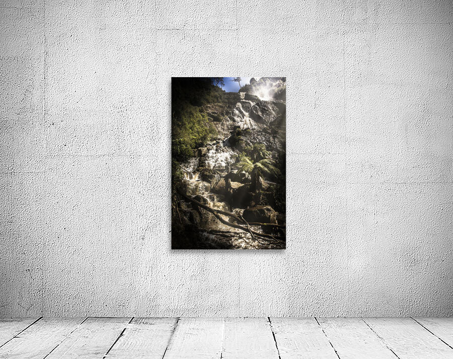 Tranquil mountain canyon Wall Preview