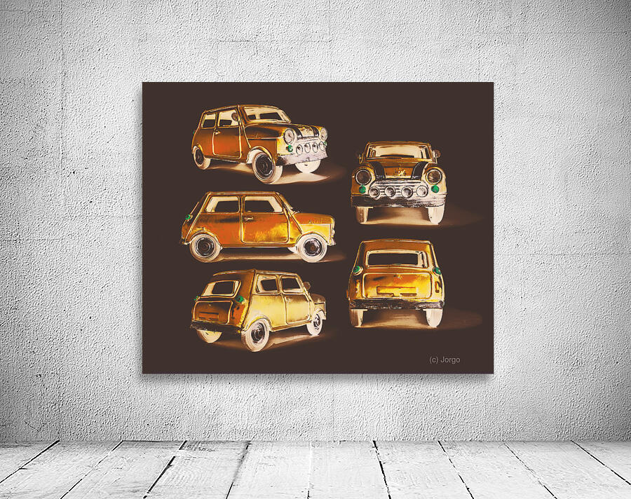 Mini Motor Machinations  Wall Preview