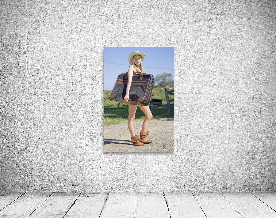 Green Countryside Vacation Wall Preview