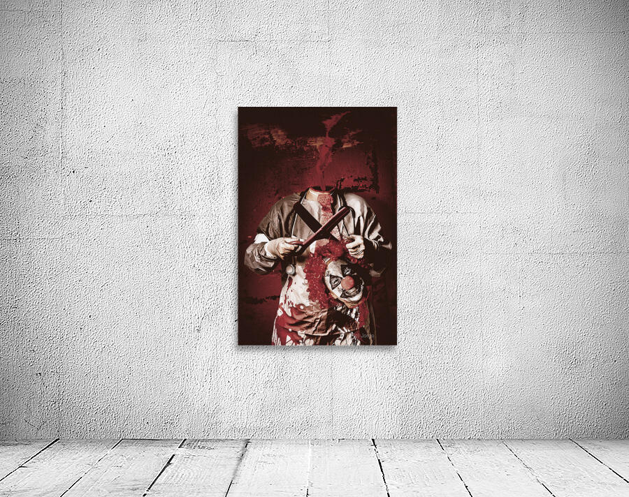 Disturbed evil boogieman without head Wall Preview