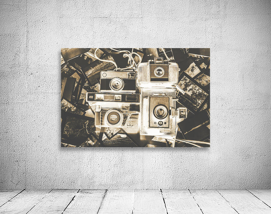 Placed in the dark room Wall Preview