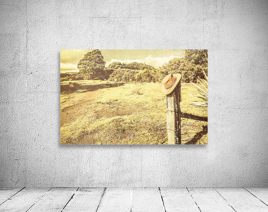 Old farming landscape Wall Preview