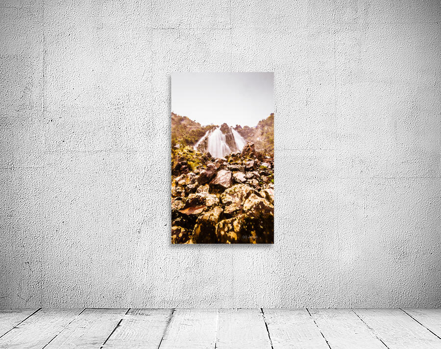 Rocky water wilderness Wall Preview