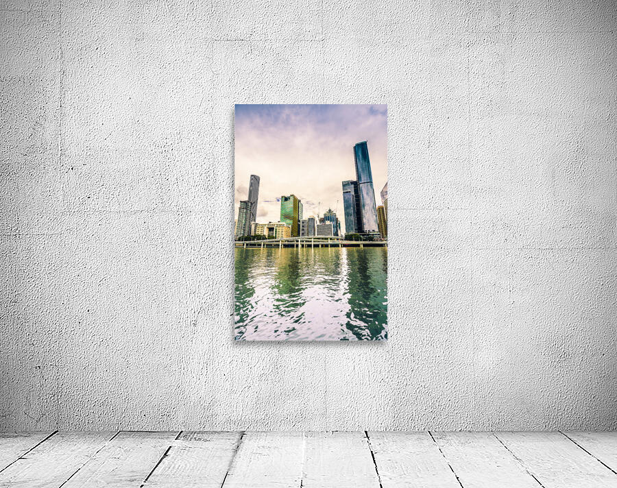 Neon reflections Wall Preview