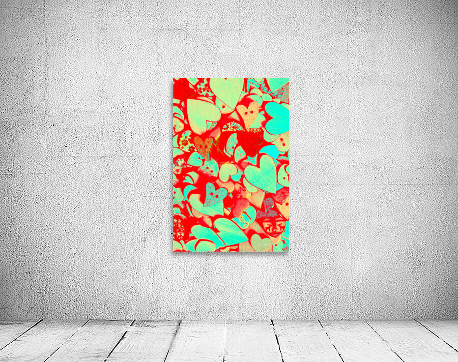 Pops of button romance Wall Preview