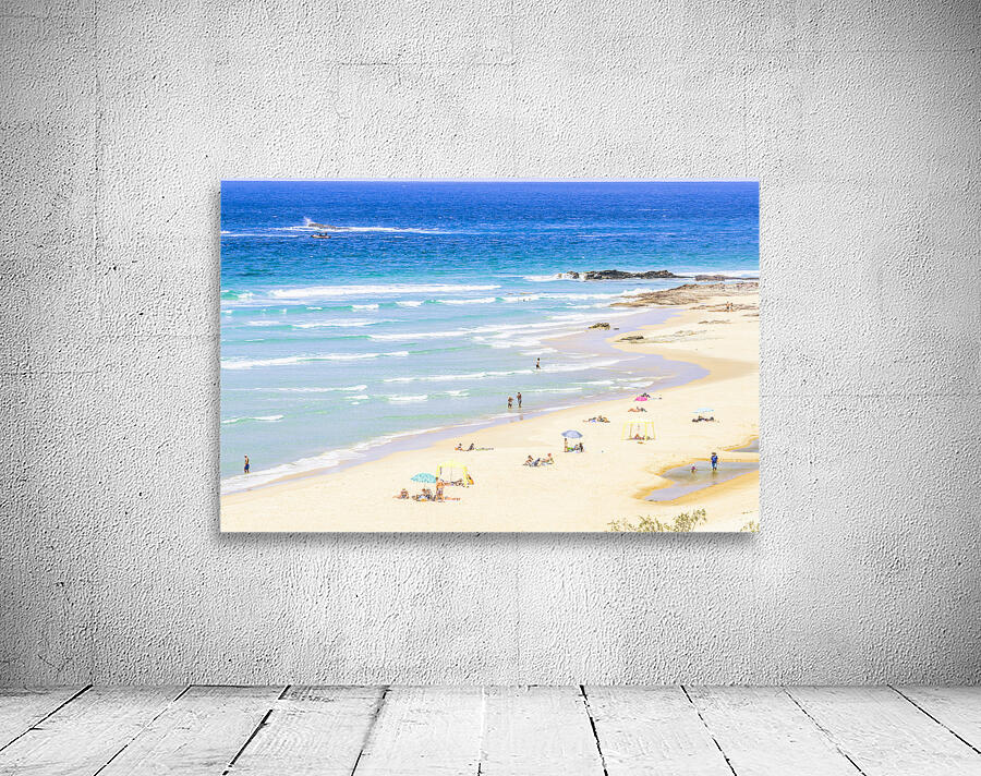 Tropical holidaymakers  Wall Preview