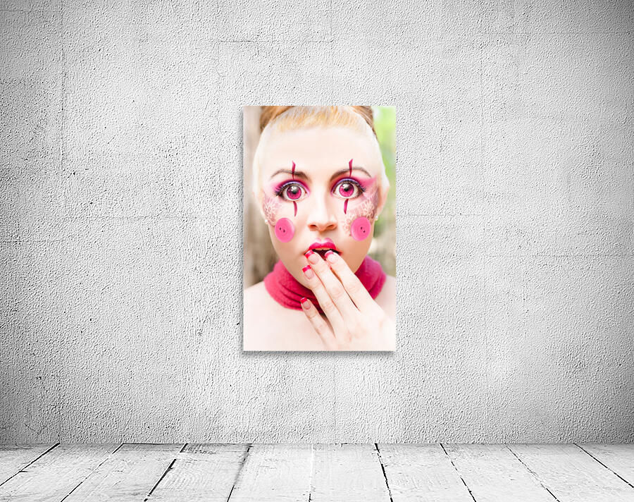 Surprised doll face Wall Preview