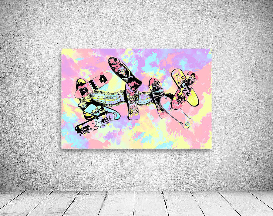 Street sk8 pop art Wall Preview