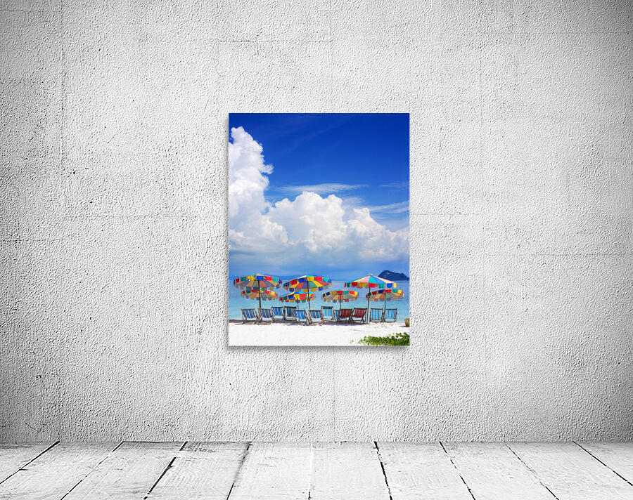 Tropical Holiday Destination Wall Preview