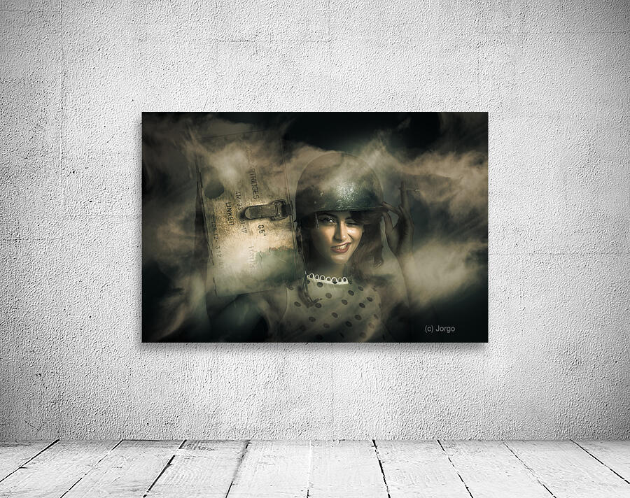 Brave army pinup Wall Preview