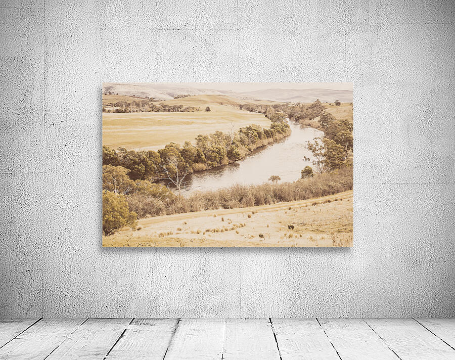 Rivers of pastoral wash Wall Preview