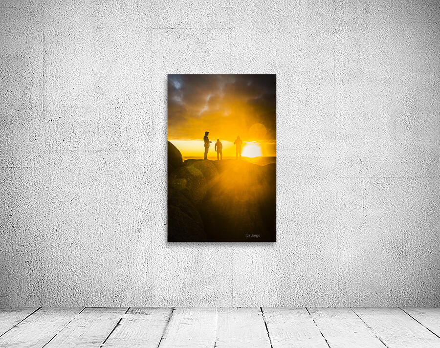 Golden hours Wall Preview