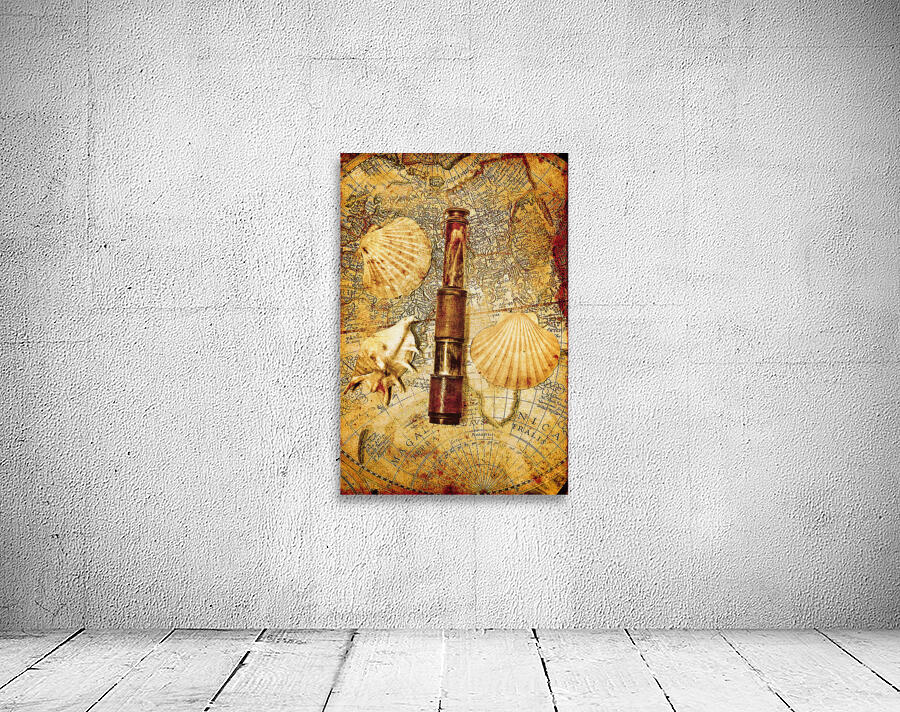 Nostalgia in a nautical ocean adventure Wall Preview