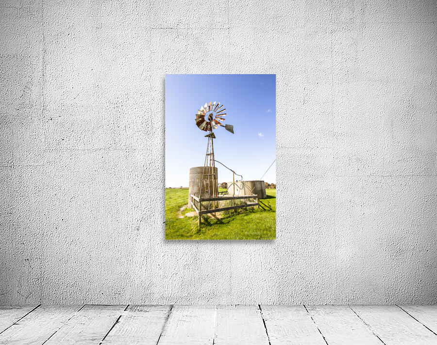 Outback Australian farm mill Wall Preview