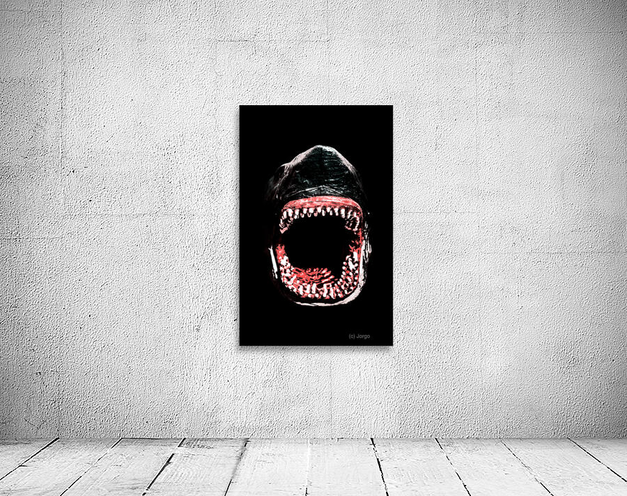Shark attack Wall Preview