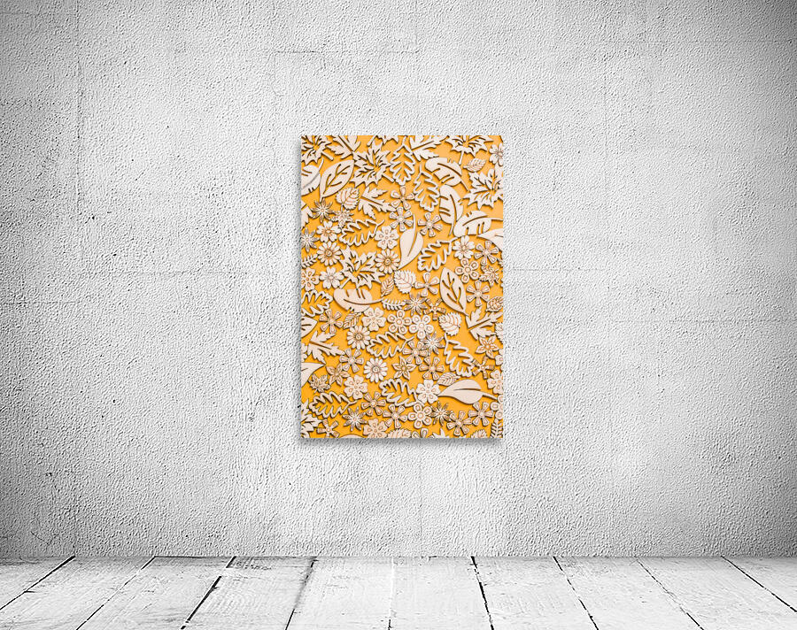 Branch and blossom Wall Preview