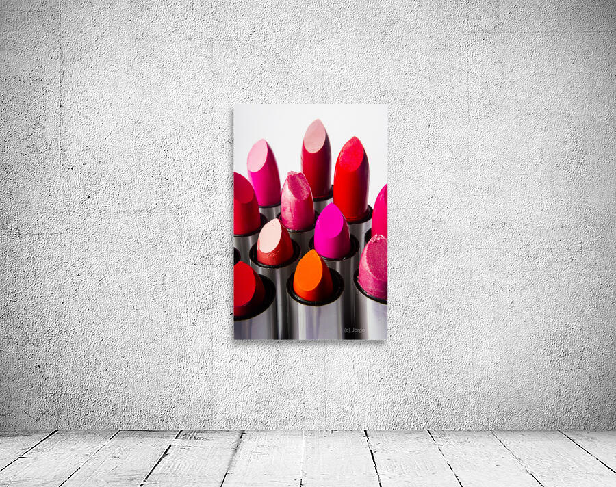 Colourful cosmetic still life Wall Preview