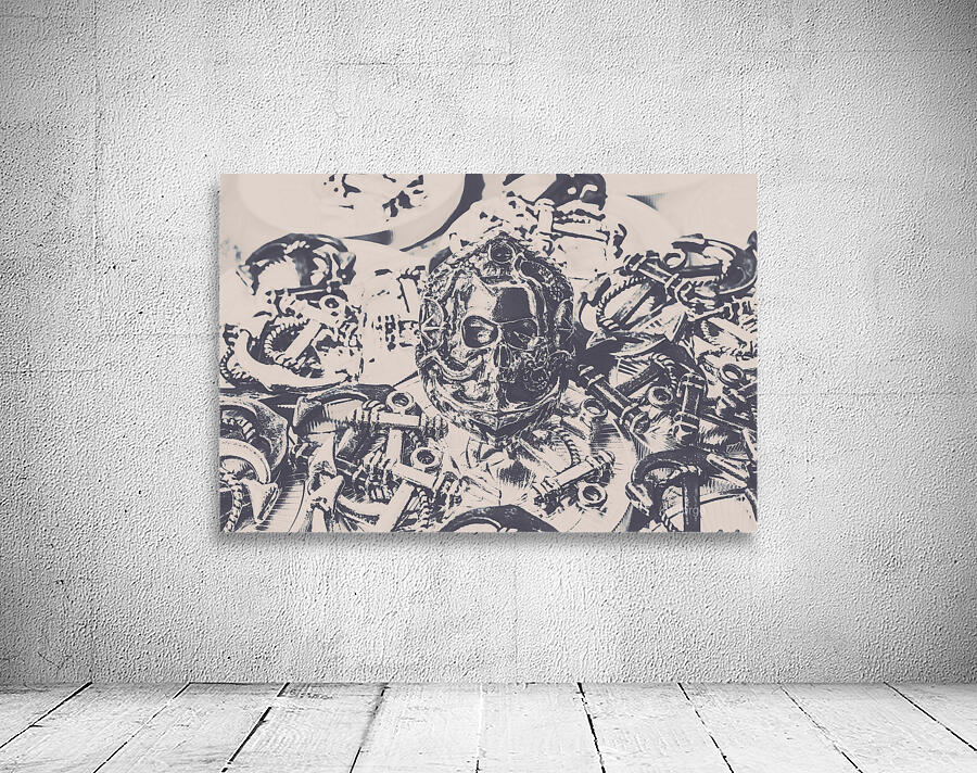 Nautical silver Wall Preview