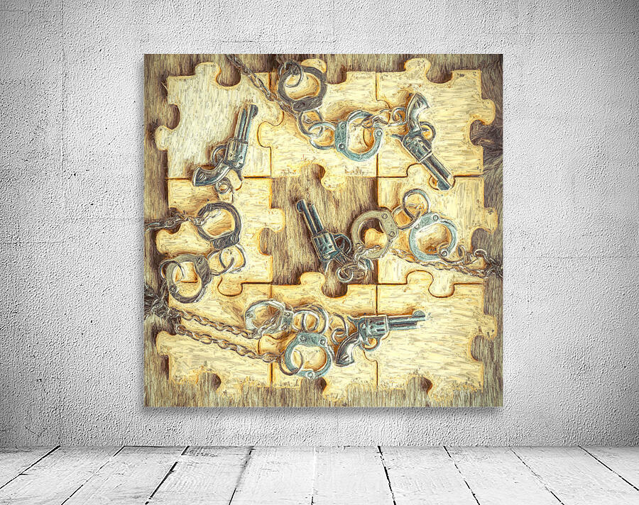 Piecing puzzles of a crime Wall Preview