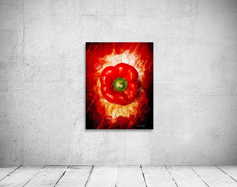 Kitchen red pepper art Wall Preview
