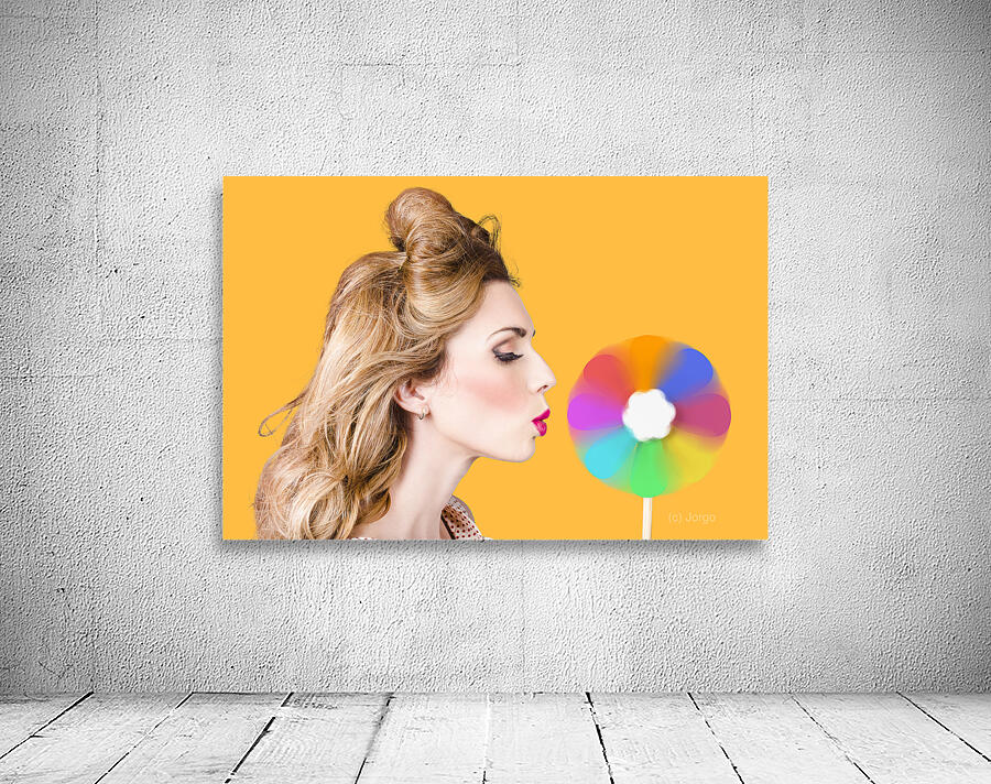 A motion of colours Wall Preview