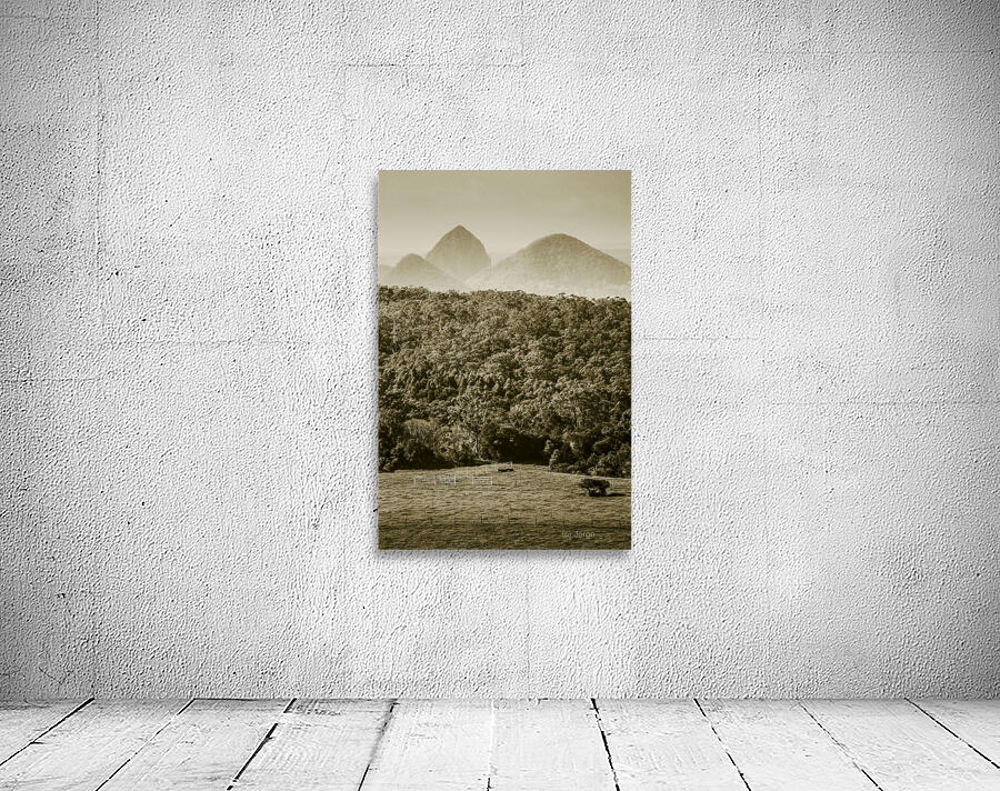 Glass House Mountains Wall Preview
