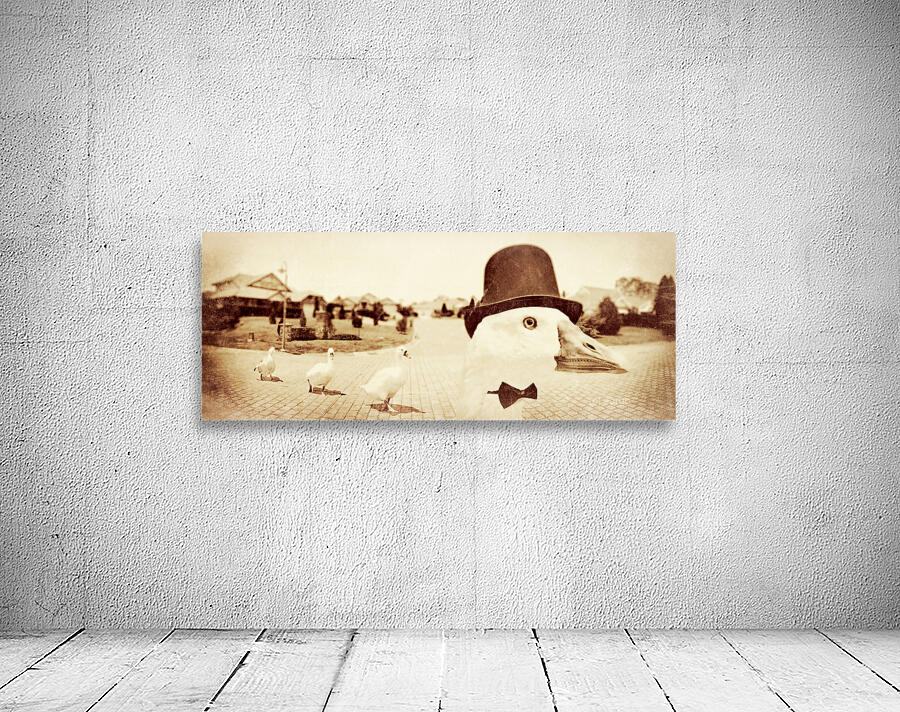 Natures pecking order Wall Preview