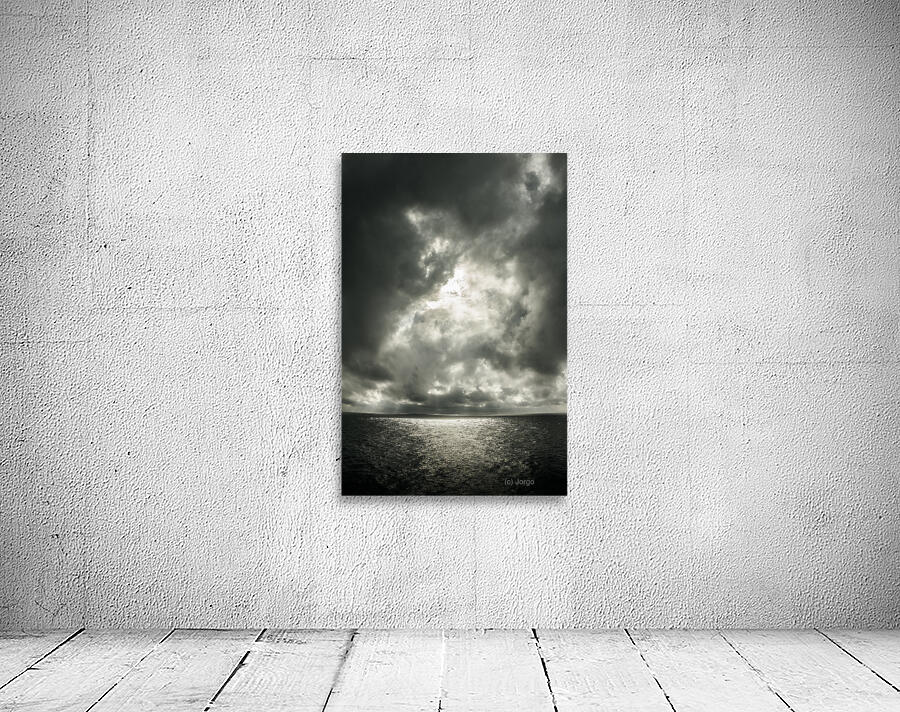 Scenic sea turbulence Wall Preview