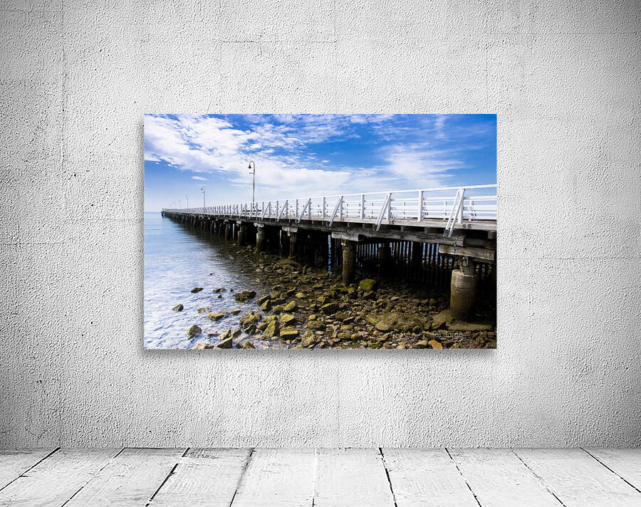 Old Wooden Pier Wall Preview