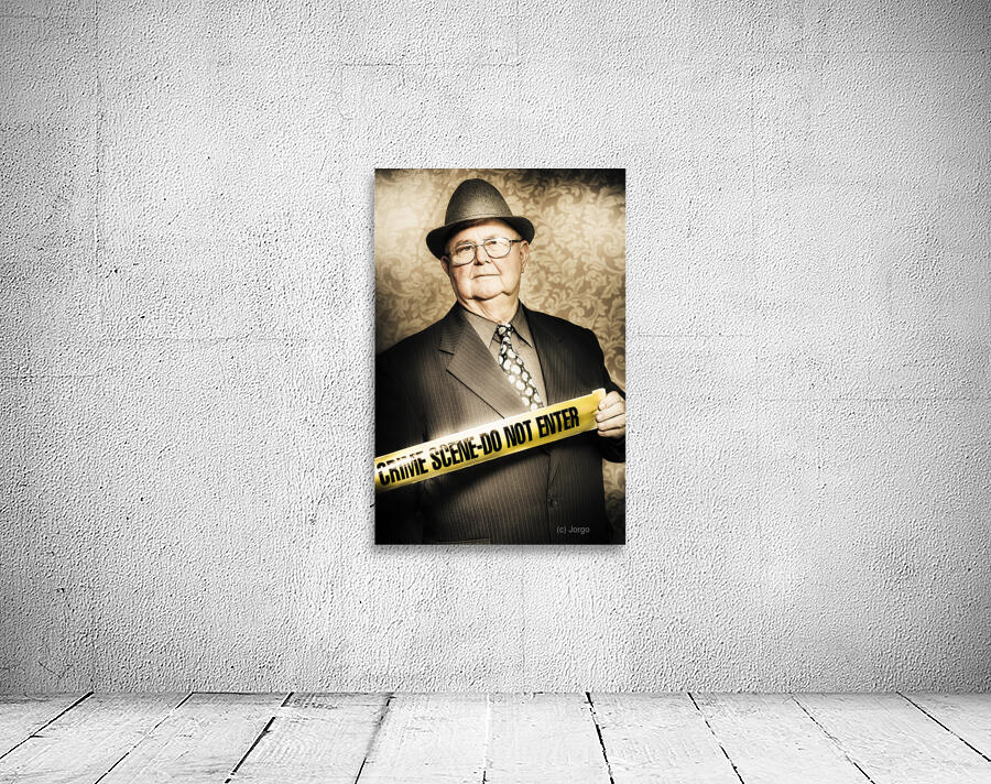 Astute fifties crime scene investigator Wall Preview