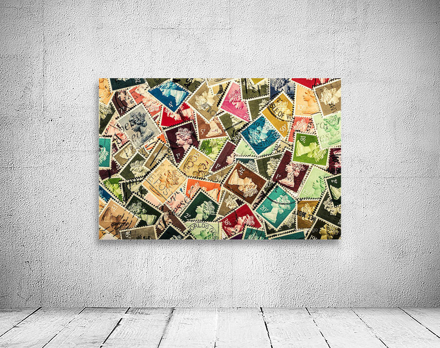 Stamping the royal mail Wall Preview