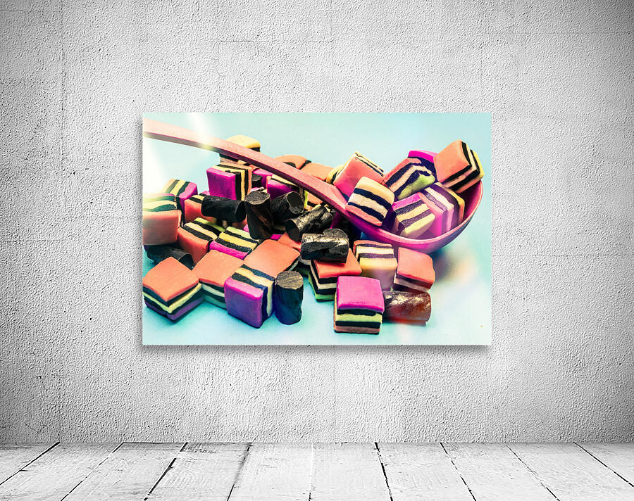 Sweet scoop of liquorice allsorts lollies Wall Preview