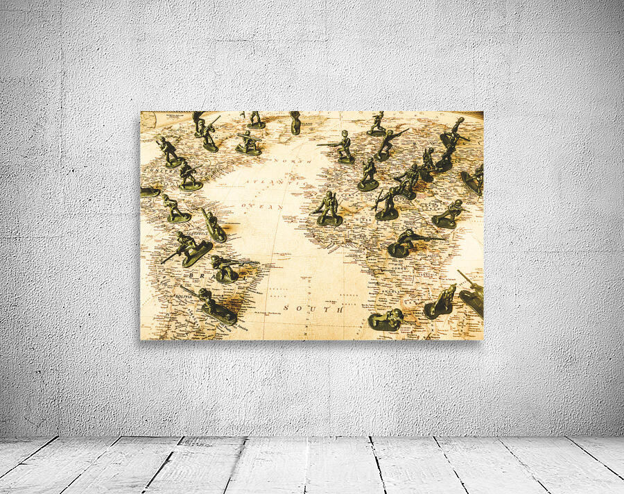 Staged world war Wall Preview