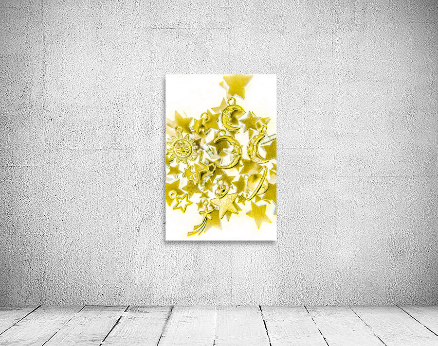 Golden galaxy Wall Preview