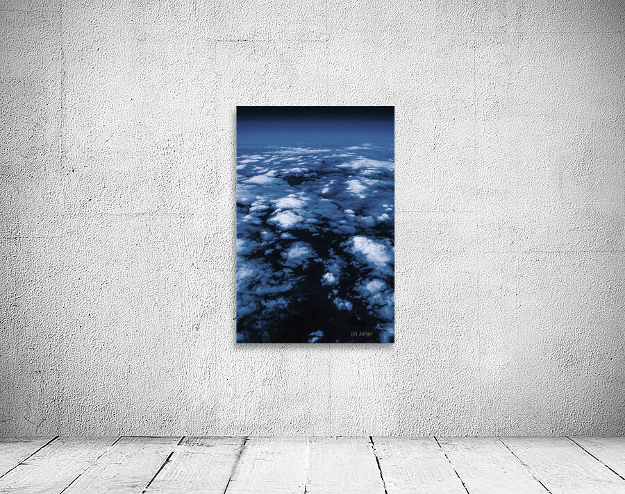 The iceberg clouds Wall Preview