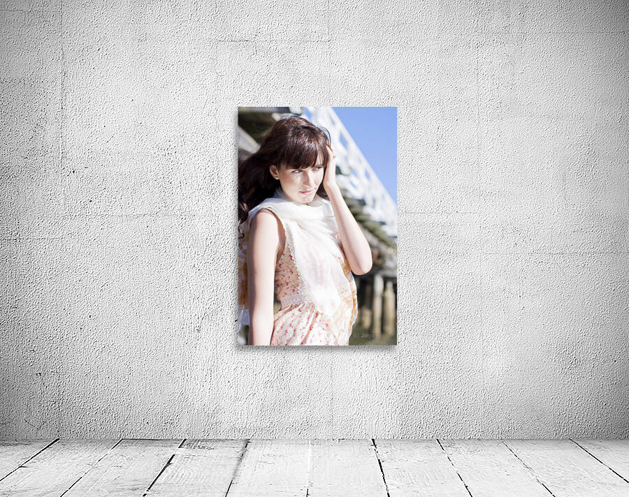 Pretty Young Fashion Model Wall Preview