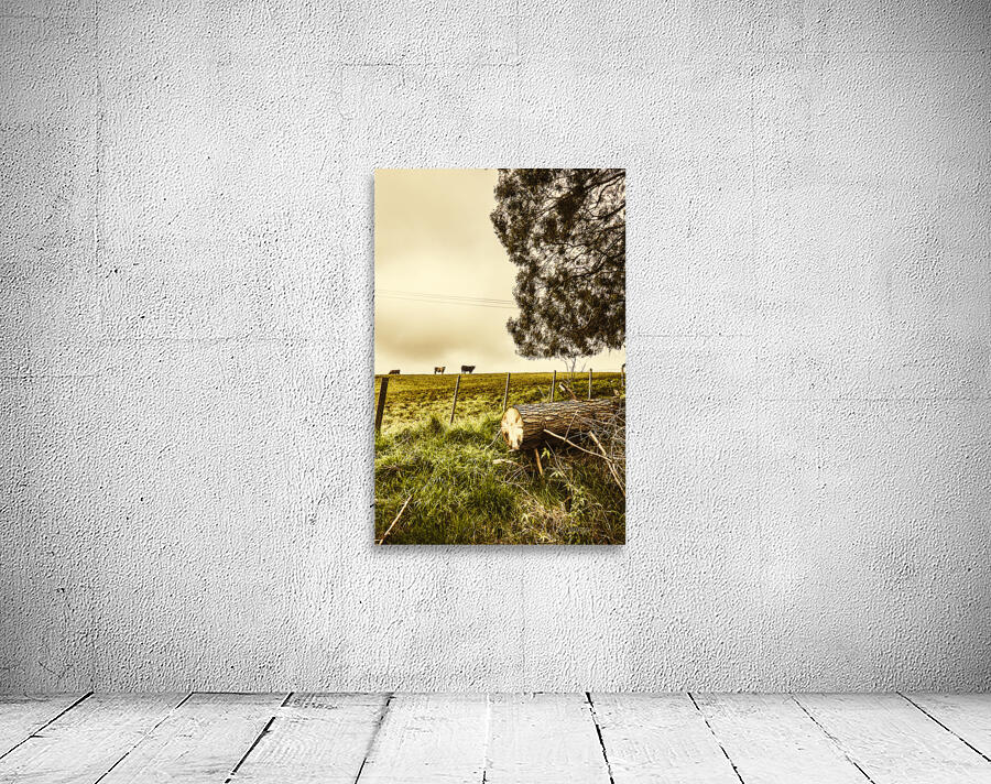 Rustic rural countryside landscape Wall Preview