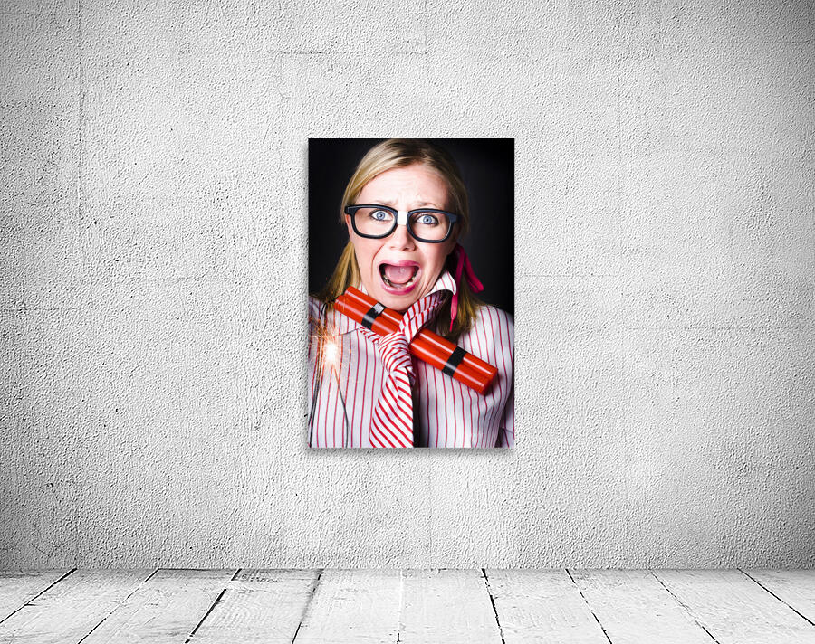 Disaster is a time bomb of explosive stress Wall Preview