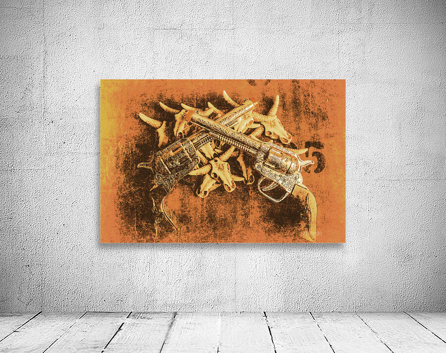 Old West Cowboy Shooter Wall Preview