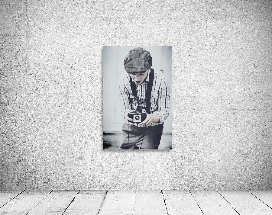 Vintage creativity in process Wall Preview